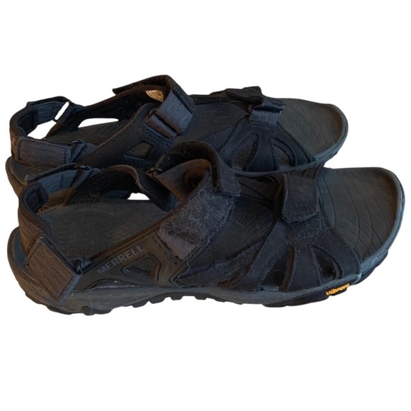 Merrell Black Mens Sandals Size 8 J32847 main image 6